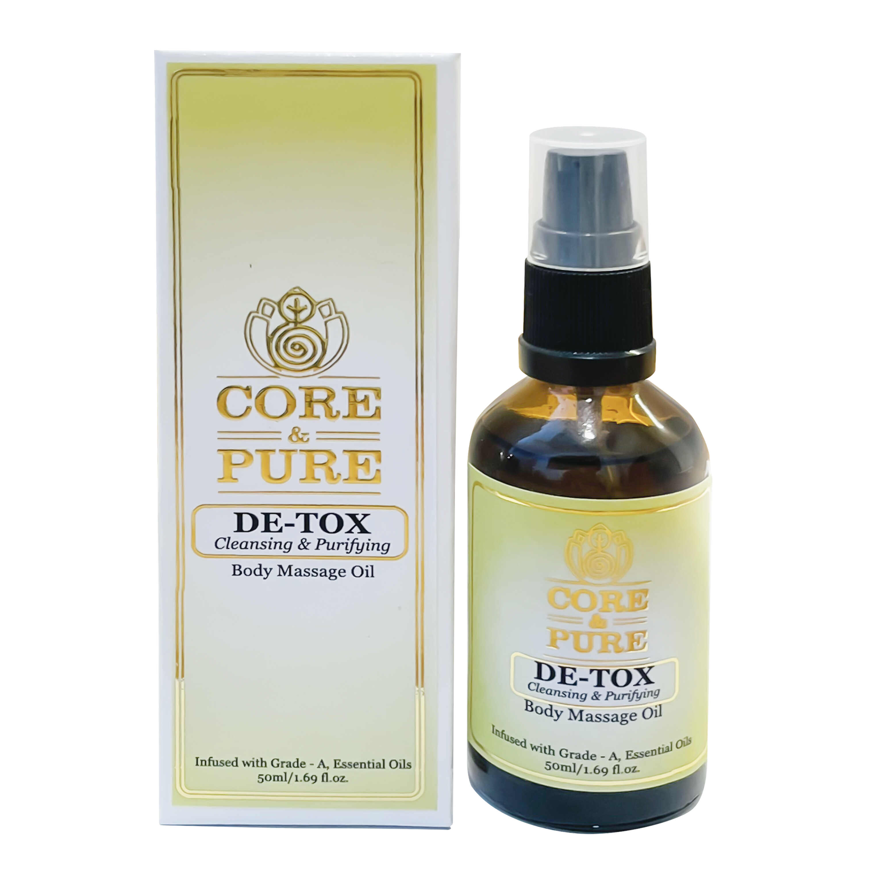 DE-TOX Body Massage Oil