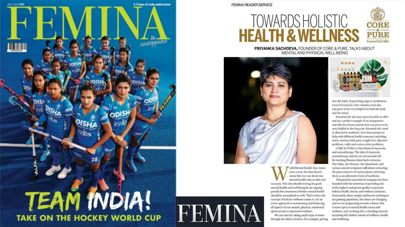 Being featured in Femina was a life-altering experience in itself!