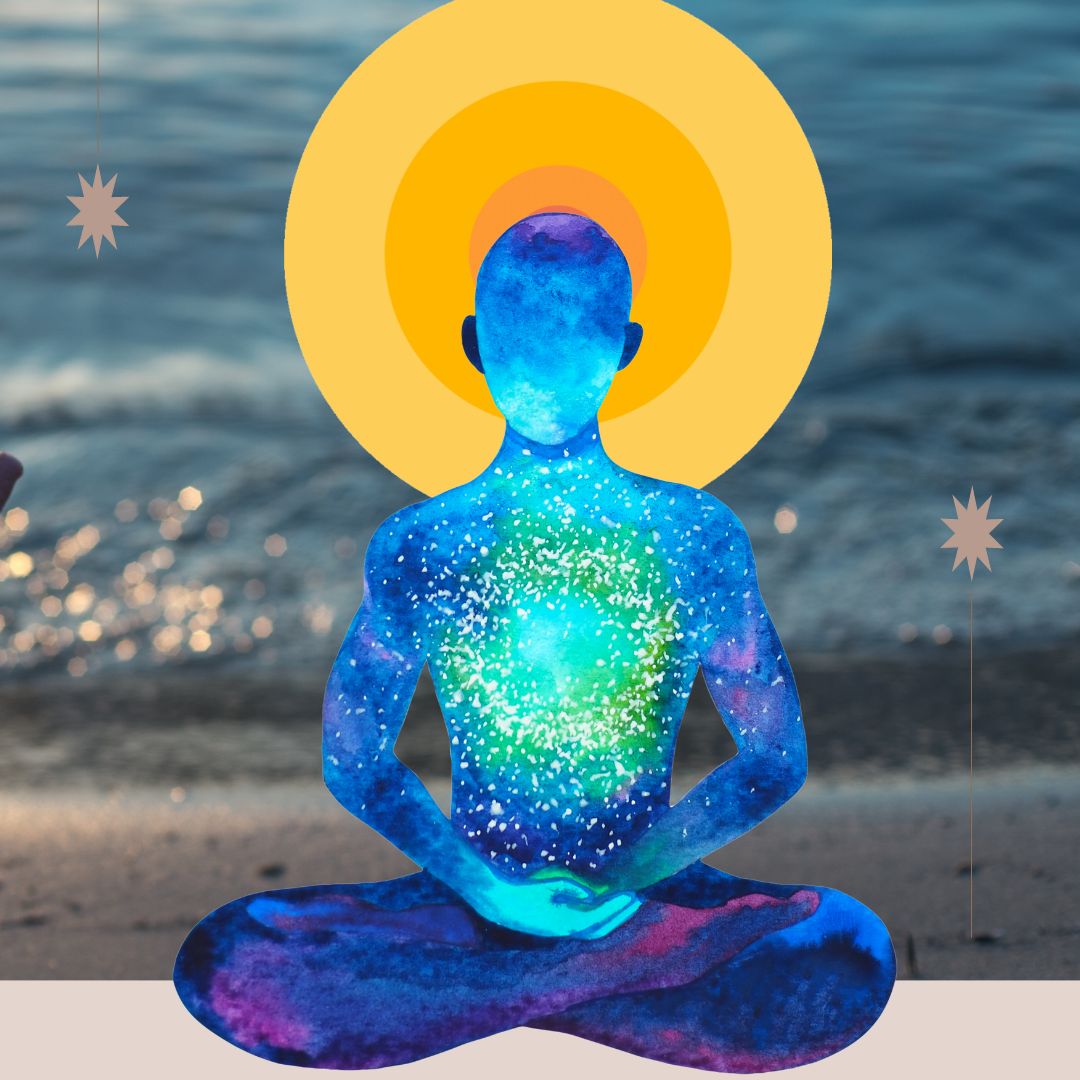 how to use essential oils for meditation where image is showing better way of meditation