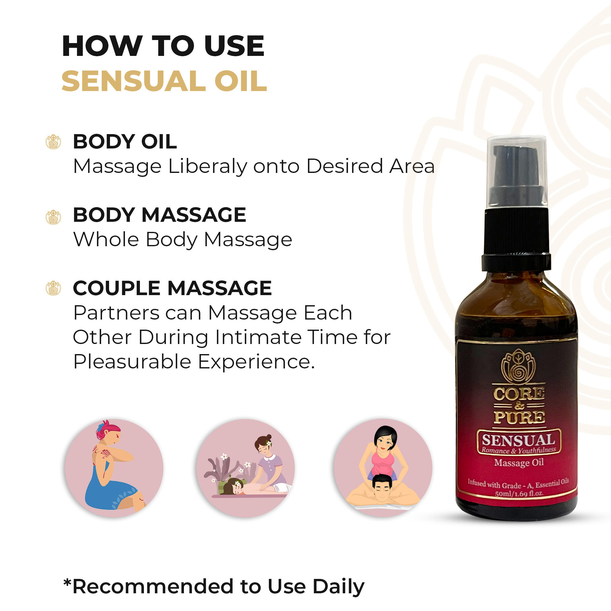 Sensual Massage Oil For Couples Exotic Massage Oil